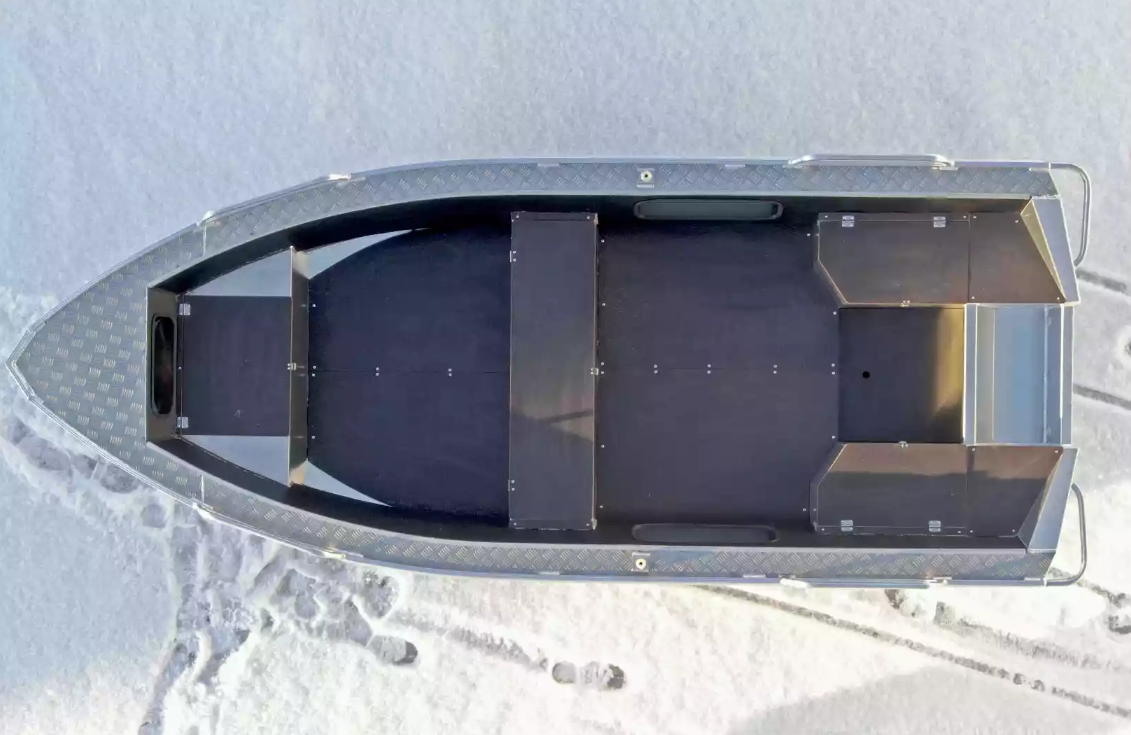 Алюминиевая лодка Wyatboat-370 в Казани