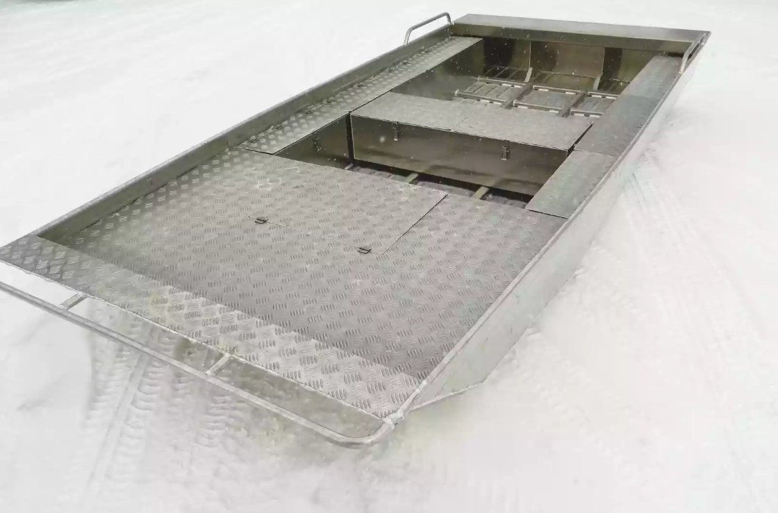 Алюминиевая лодка Wyatboat-390 Jonboat в Казани