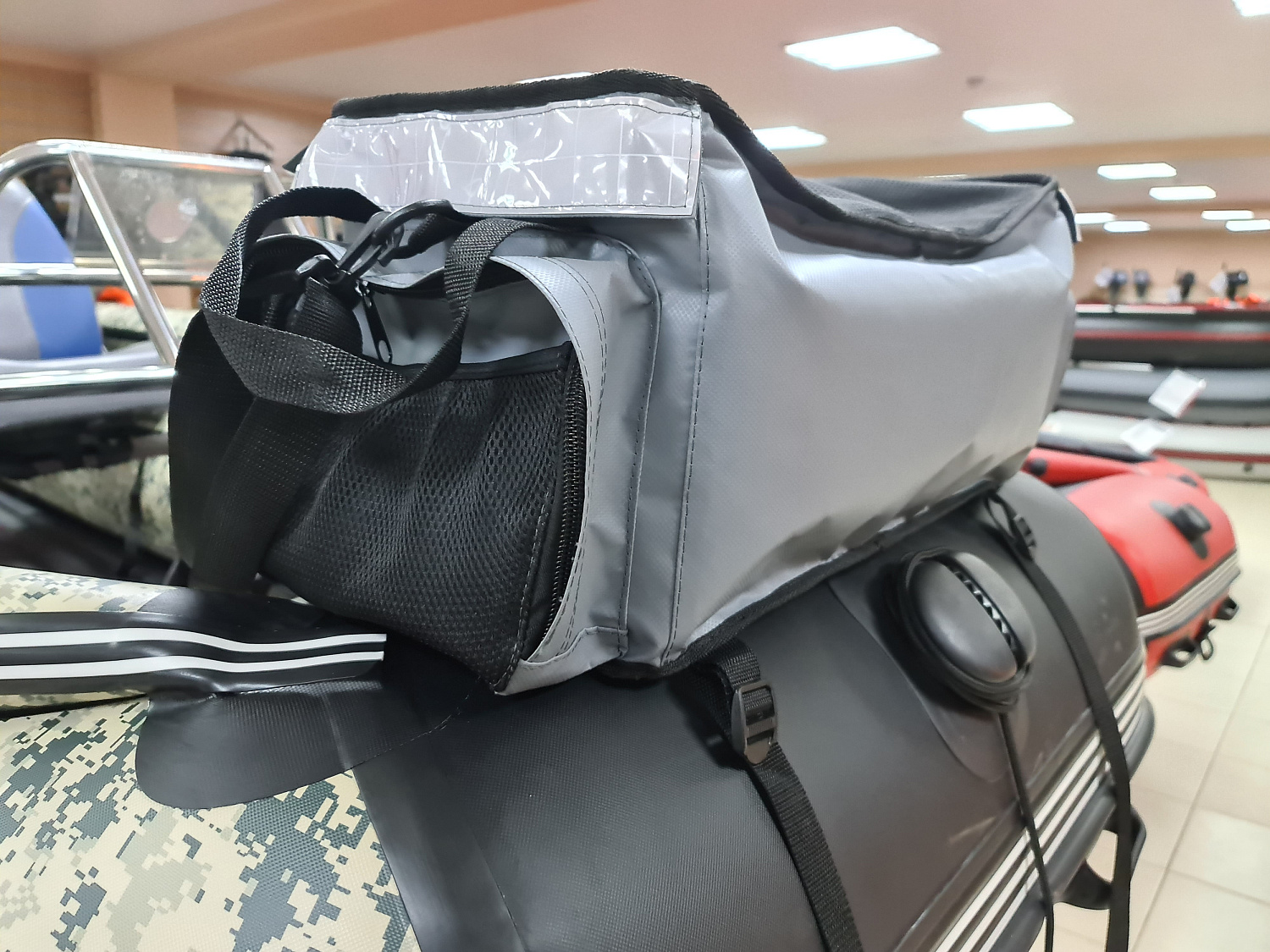 СУМКА ЛЮКС НА БАЛЛОН ДЛЯ ЛОДОК ПВХ 50Х25Х25 СМ в Казани