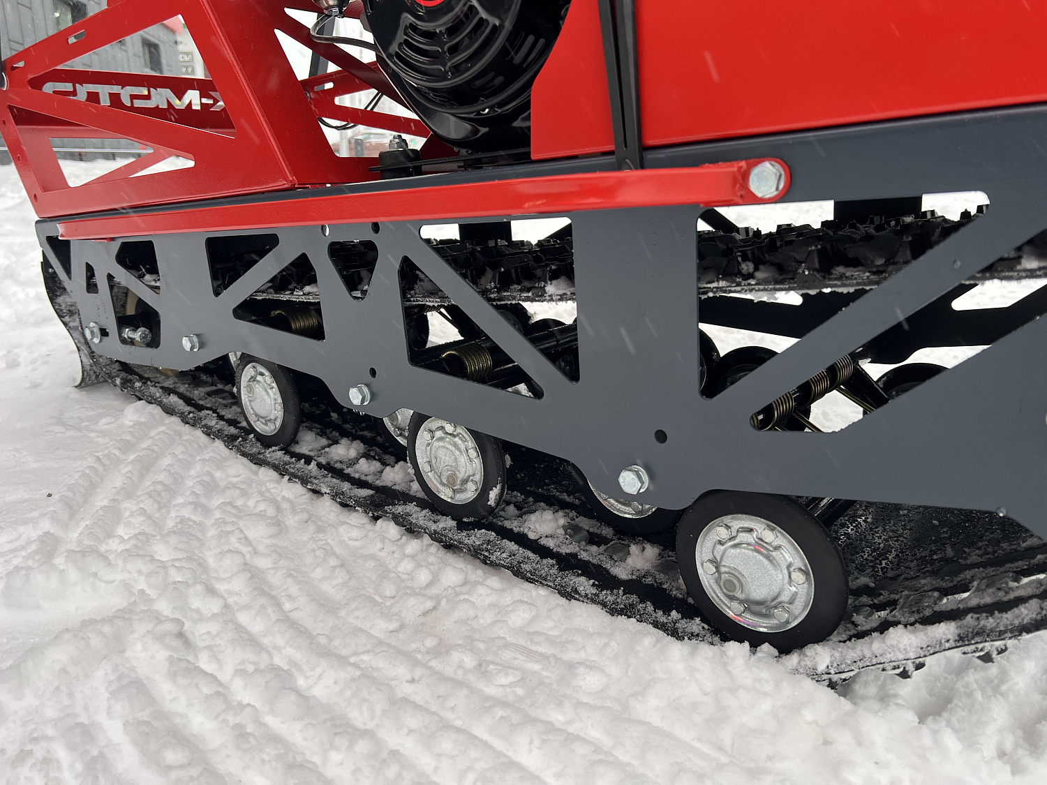 Мотобуксировщик EX-MOTO SNOWDOG S500 15л.с в Казани