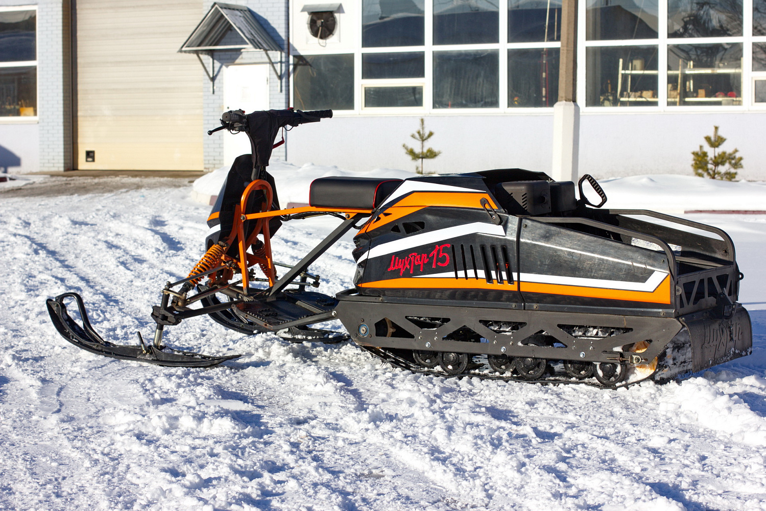 Мотобуксировщик IRBIS Мухтар 15 с лыжным модулем в комплекте в Казани