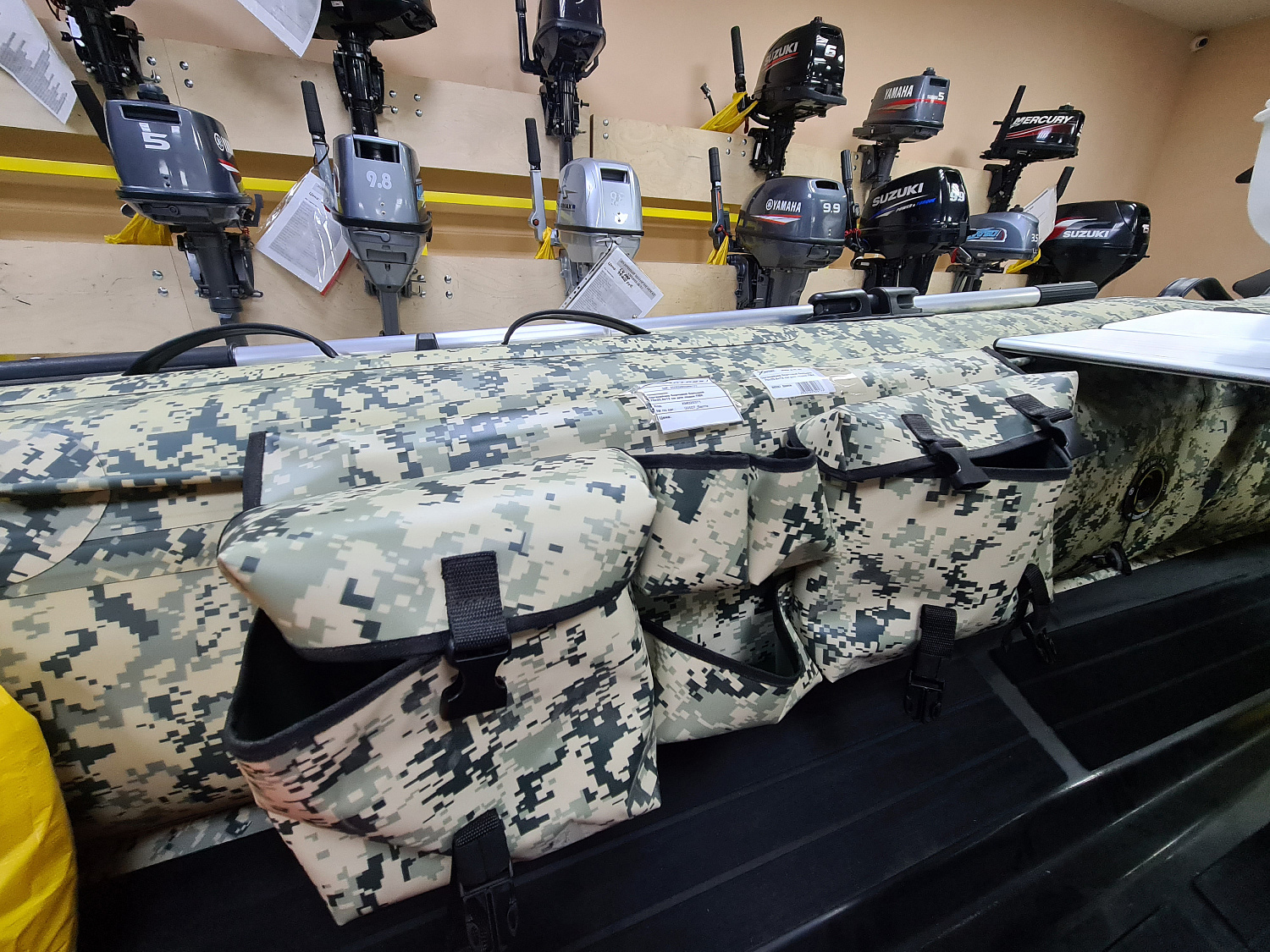 ОРГАНАЙЗЕР БОРТОВОЙ БОЛЬШОЙ ДЛЯ ЛОДОК ПВХ 70Х22,5Х12 СМ в Казани