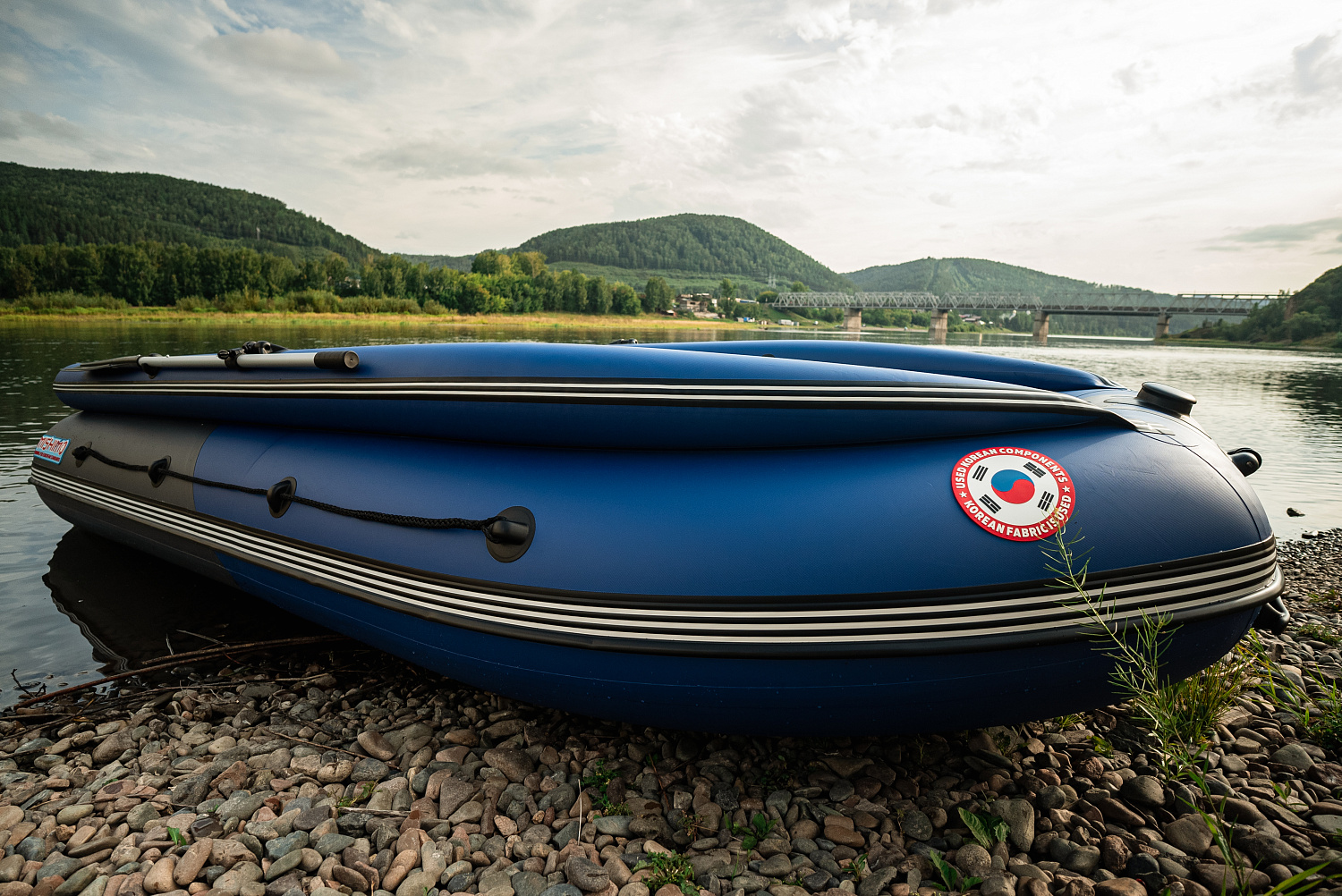 Лодка MISHIMO RIVER FJET PRO 430  под водомет в Казани