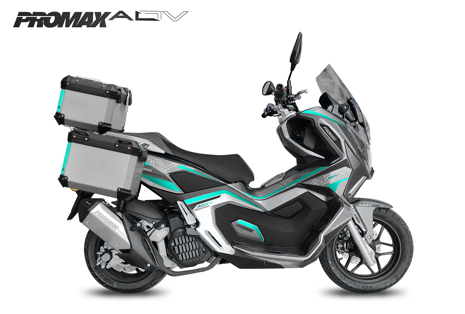 МаксиСкутер PROMAX ADV-Extra 250(49) (EFI, ABS, BOX, AUDIO) в Казани