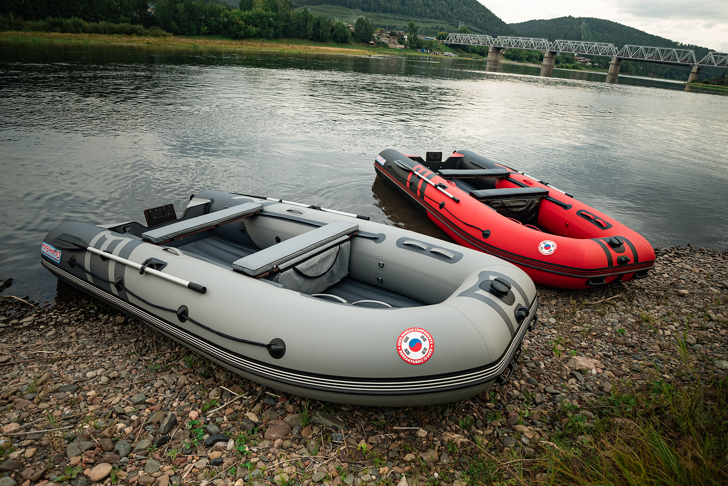 Лодка MISHIMO RIVER JET 390 под водомет в Казани