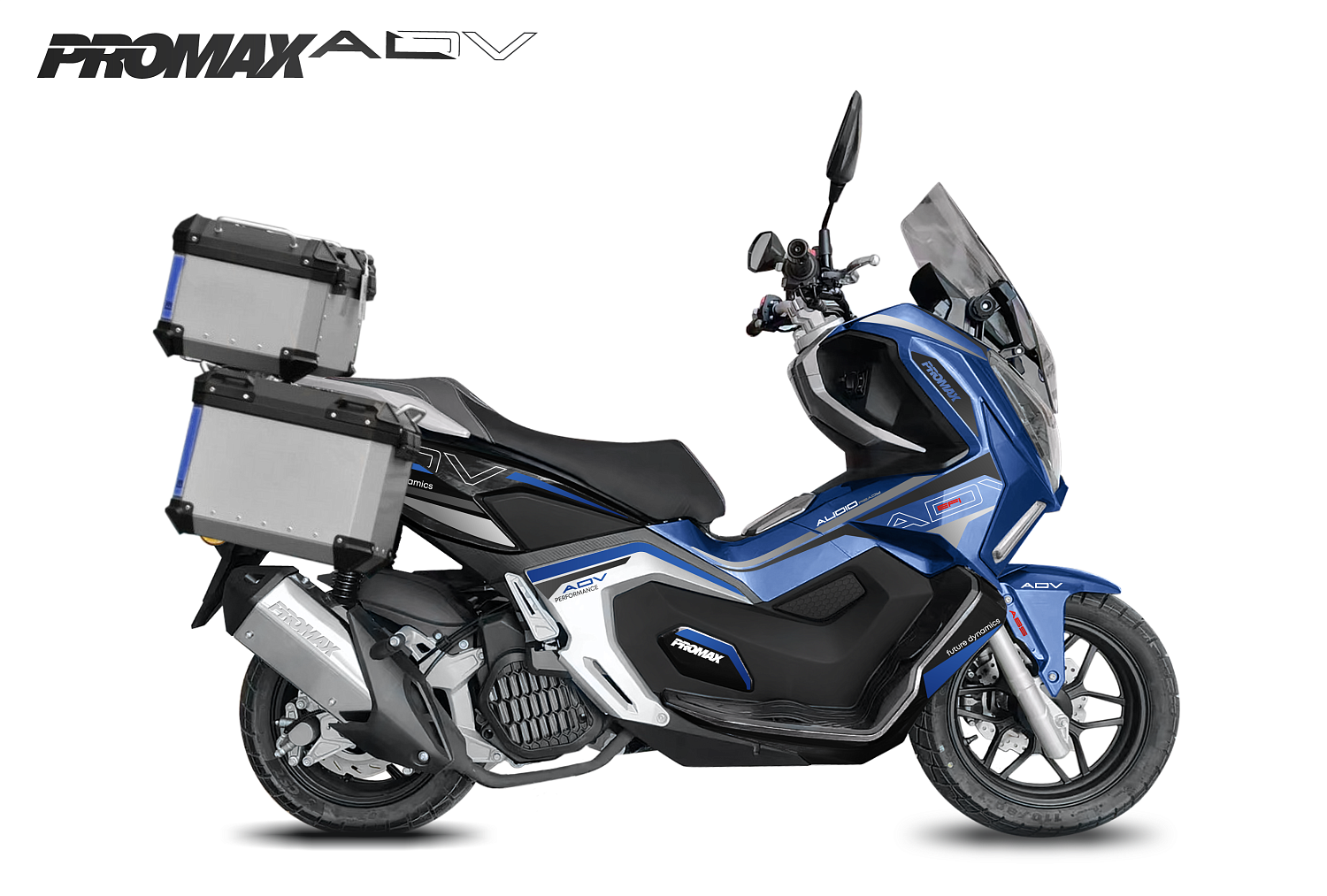 МаксиСкутер PROMAX ADV-Extra 250(49) (EFI, ABS, BOX, AUDIO) в Казани
