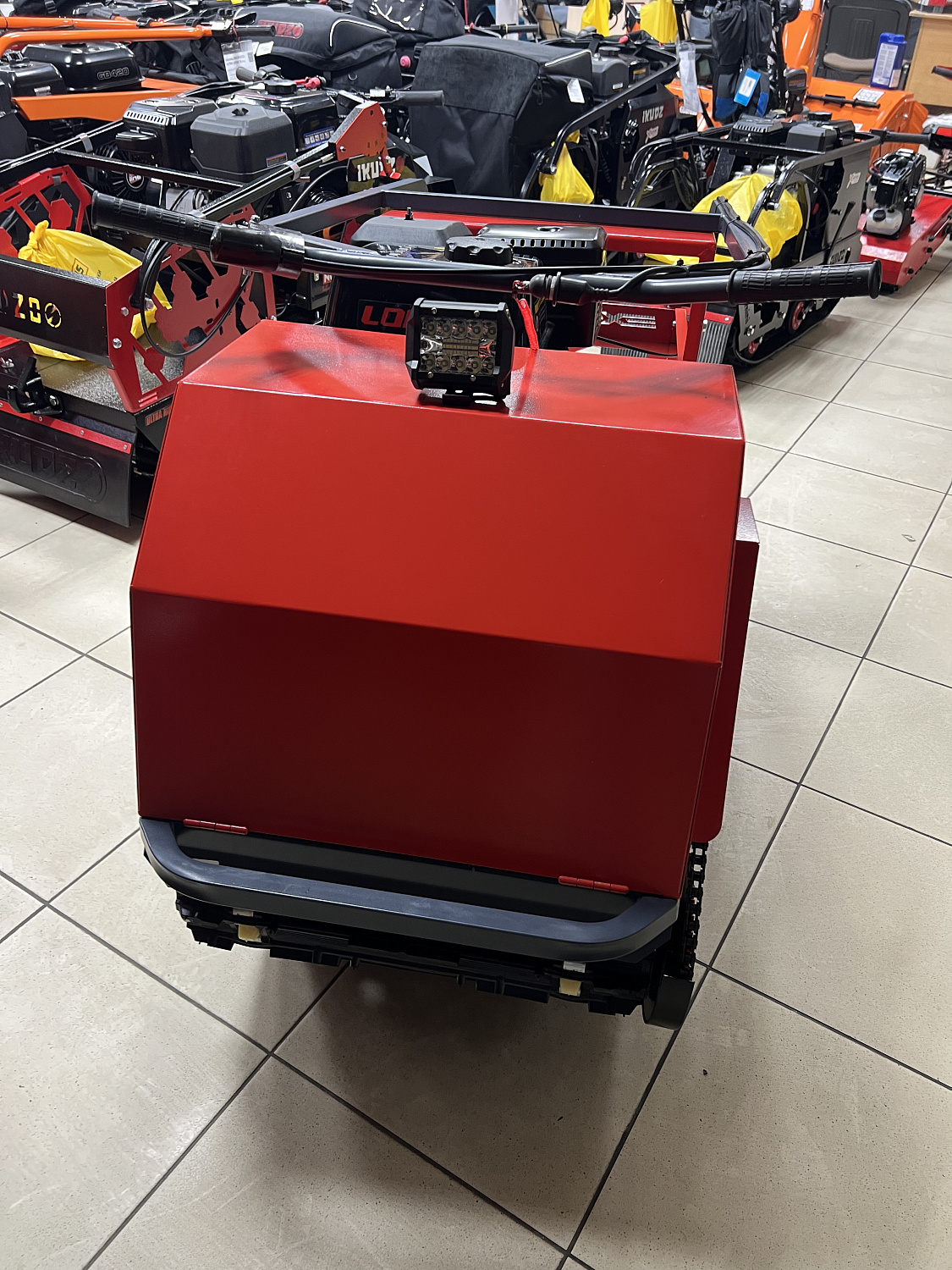 Мотобуксировщик EX-MOTO SNOWDOG S500 15л.с в Казани